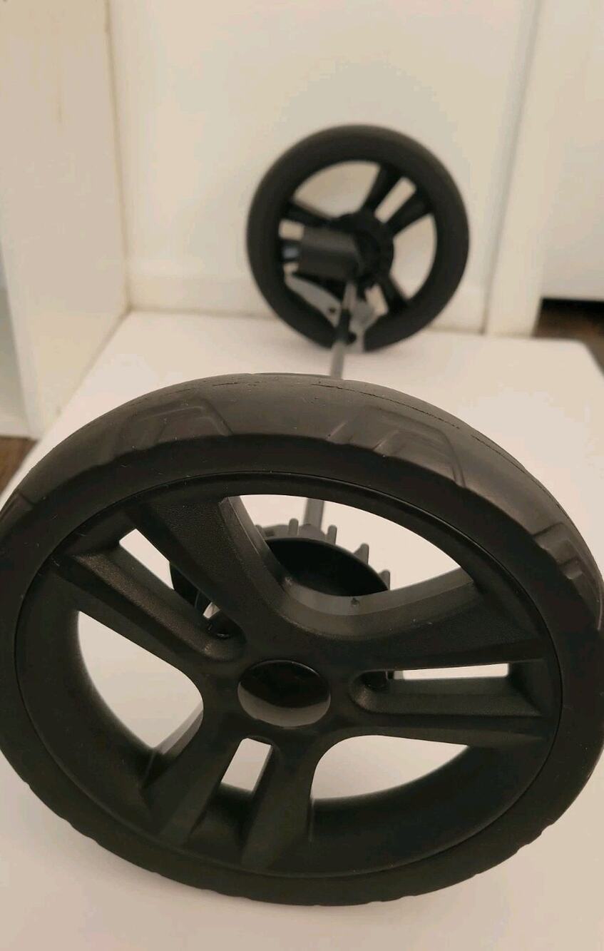 Baby Trend Sonar Switch 6-in-1 Modular Travel System Rear Wheel Tire W/Axle Bar